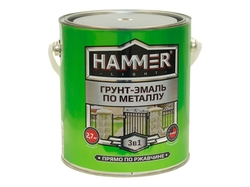 Грунт эмаль 3в1 по ржавчине HAMMER