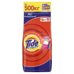 Стиральный порошок Tide Колор Профессионал для цветного белья 15 кг.