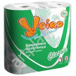 Бумажные полотенца Veiro 2сл. 2 шт.